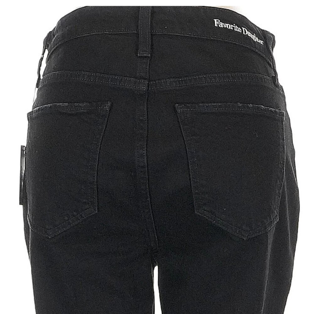 NWT Favorite Daughter The Ava Long Slim Denim Jean Short Size 28 $188 - Picture 10 of 14